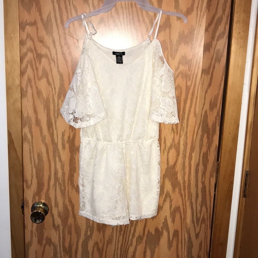 Off the shoulder romper
